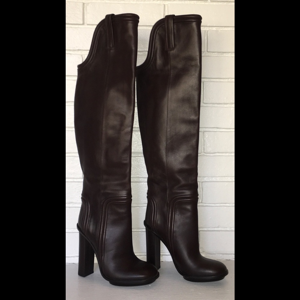 Gucci over the knee boots Sz 38.5